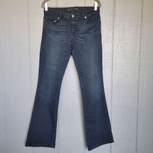 Michael Kors Blue Boot Cut Jeans with Classic Design